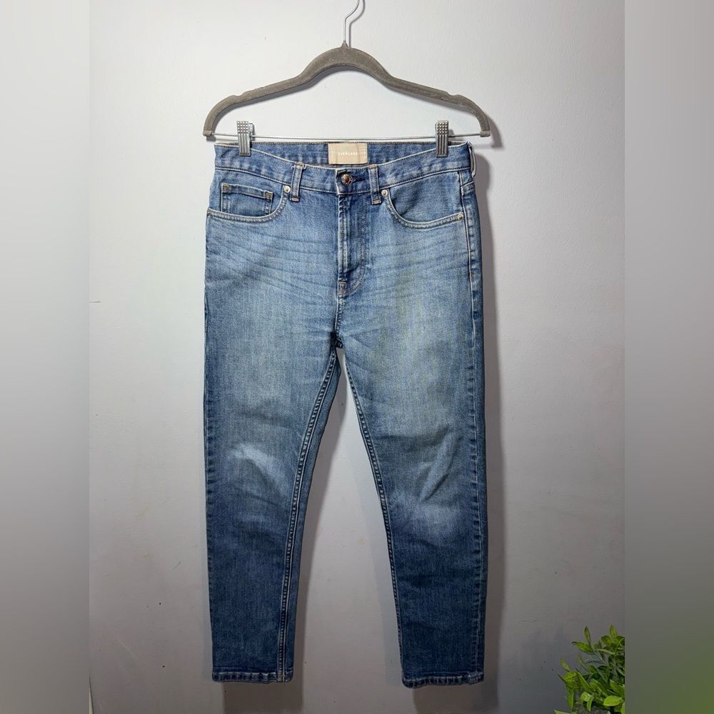 Everlane women’s Blue Boyfriend Jeans Size 26 EUC